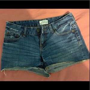 Aeropostale Size 0 Denim Jean Shorts